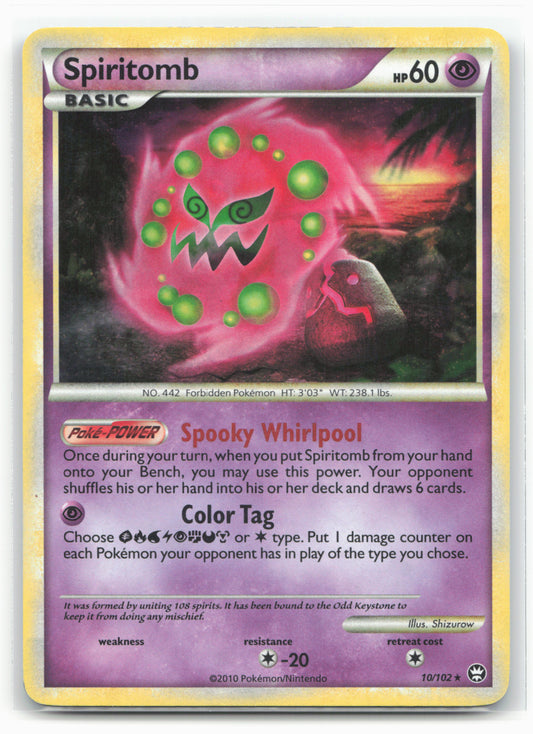Triumphant #10/102 Spiritomb Holo - 16338