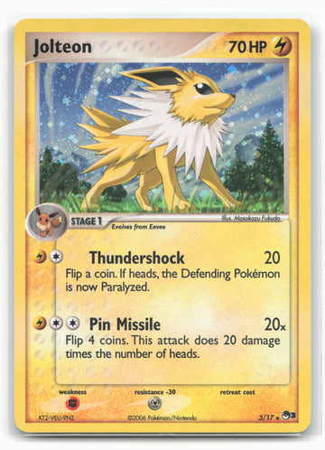 POP Series 3 #003/017 Jolteon Holo - 16340