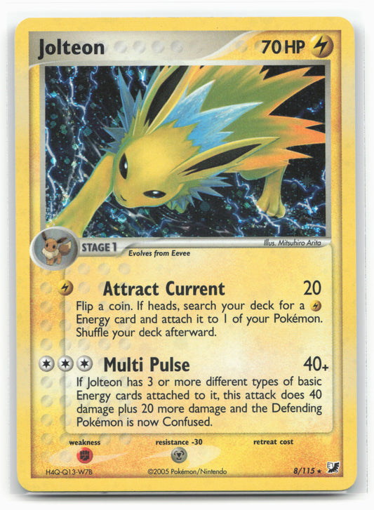 Unseen Forces #8/115 Jolteon Holo - Swirl - 16341