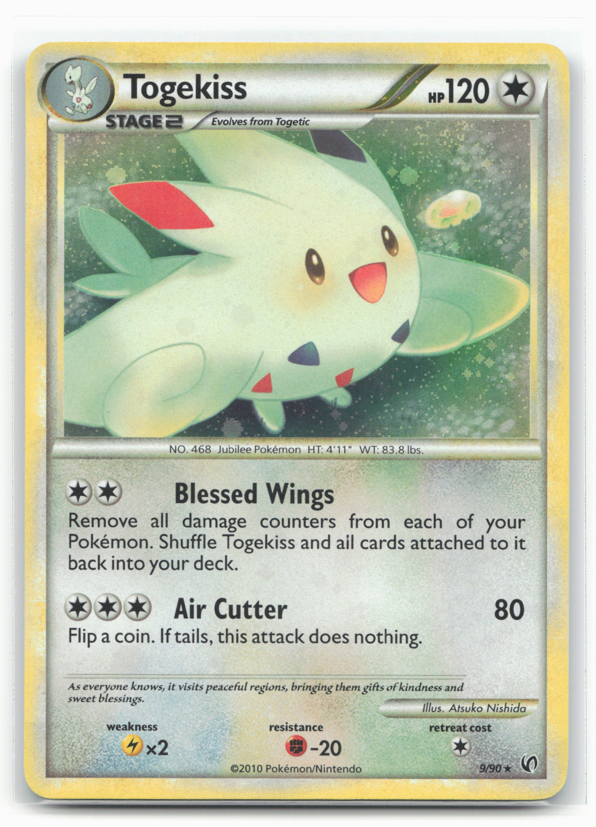 Undaunted #9/90 Togekiss Holo - Swirl - 16342