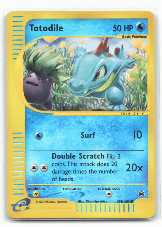 Expedition #134/165 Totodile (134) Reverse Holo - 16362