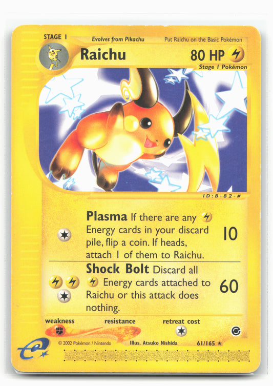 Expedition #061/165 Raichu (61) Non-Holo - 16367