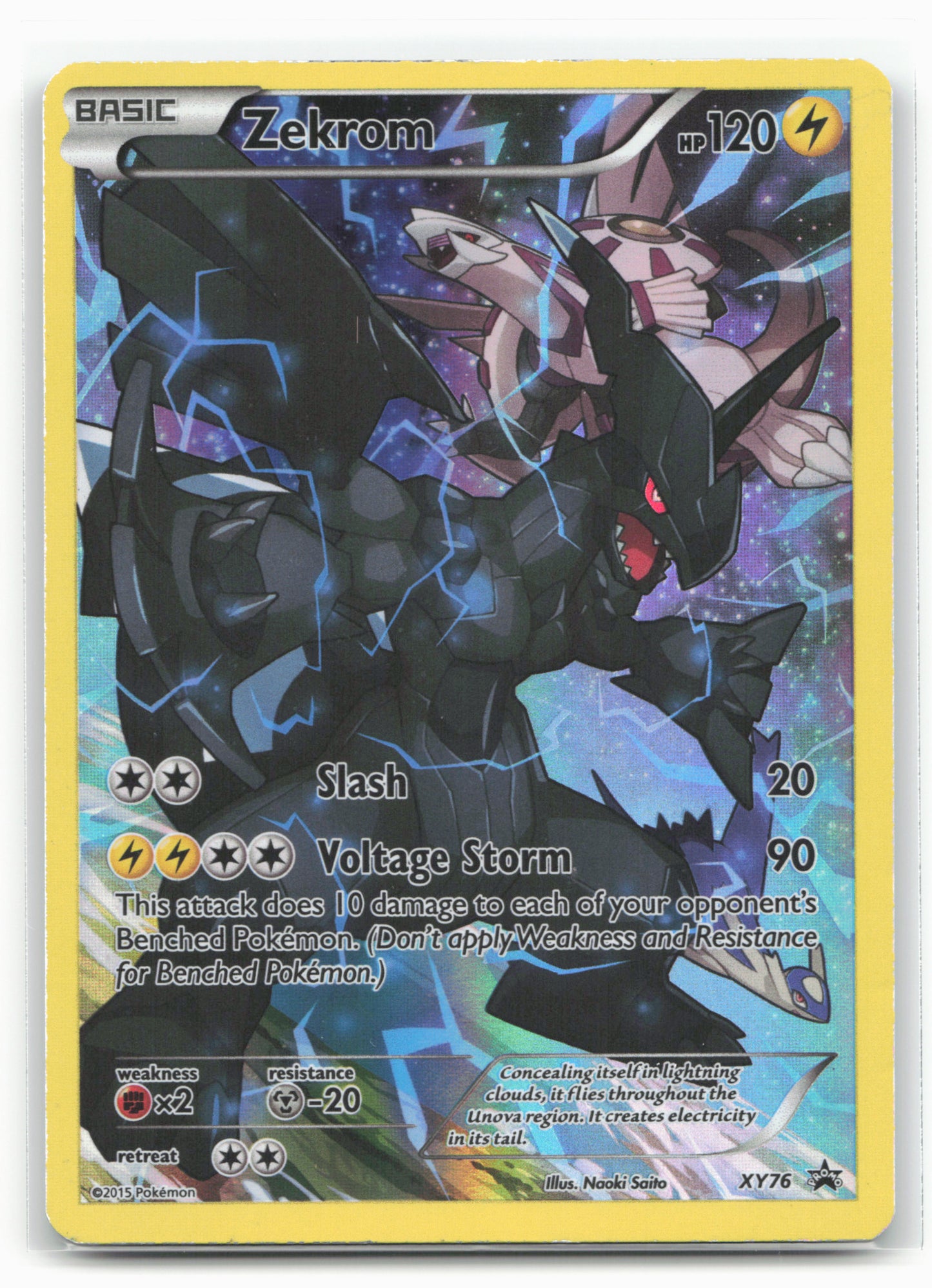 XY Promos #XY76 Zekrom (Full Art Promo) Holo - 16374