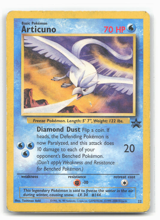 WoTC Promo #22/53 Articuno (22) Non-Holo - 16375