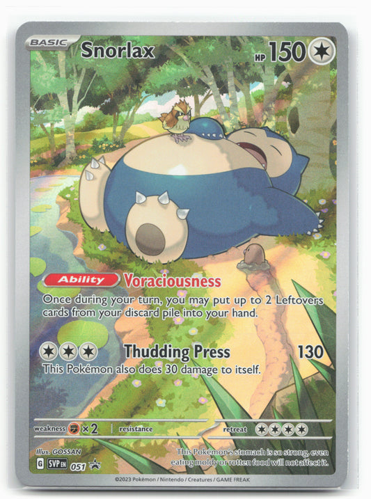 SV: Scarlet & Violet Promo Cards #051 Snorlax Holo - 16376