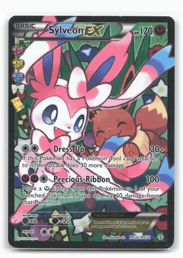 Generations: Radiant Collection #RC32/RC32 Sylveon EX (Full Art) Holo - 16380