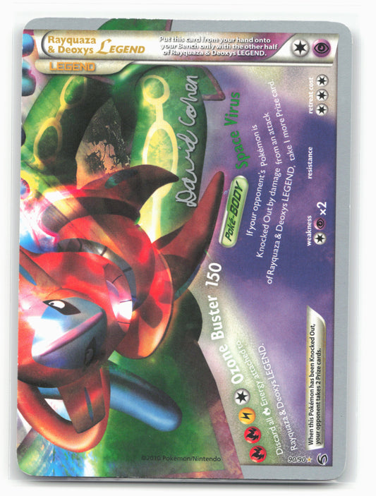 World Championship Decks #90/90 Rayquaza & Deoxys Legend (90) Non-Holo - 16383