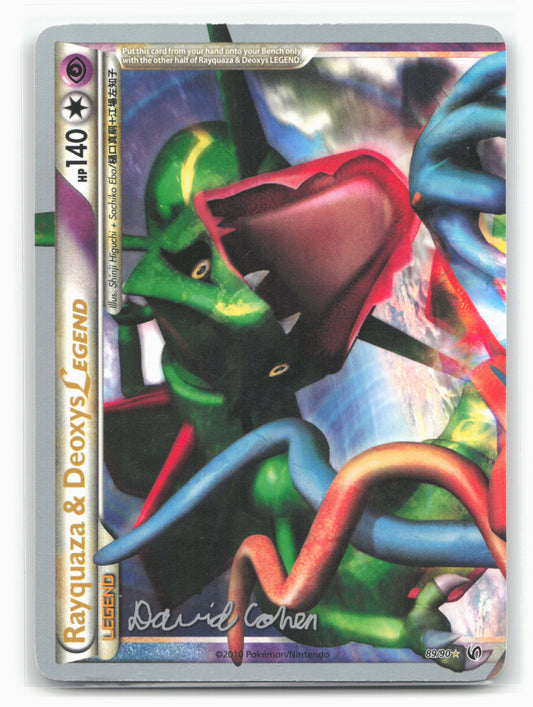 World Championship Decks #89/90 Rayquaza & Deoxys Legend (89) Non-Holo - 16384