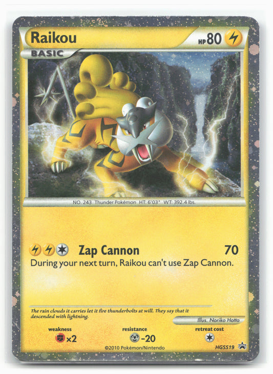 HGSS Promos #HGSS19 Raikou Holo - 16385