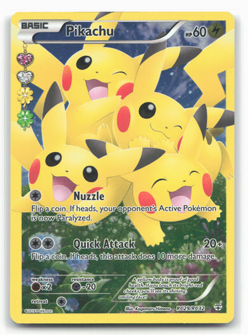 Generations: Radiant Collection #RC29/RC32 Pikachu (Full Art) Holo - 16391