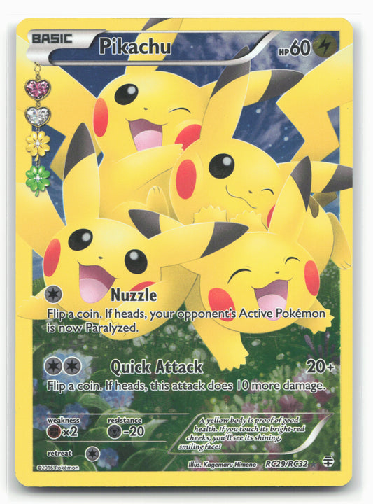 Generations: Radiant Collection #RC29/RC32 Pikachu (Full Art) Holo - 16391