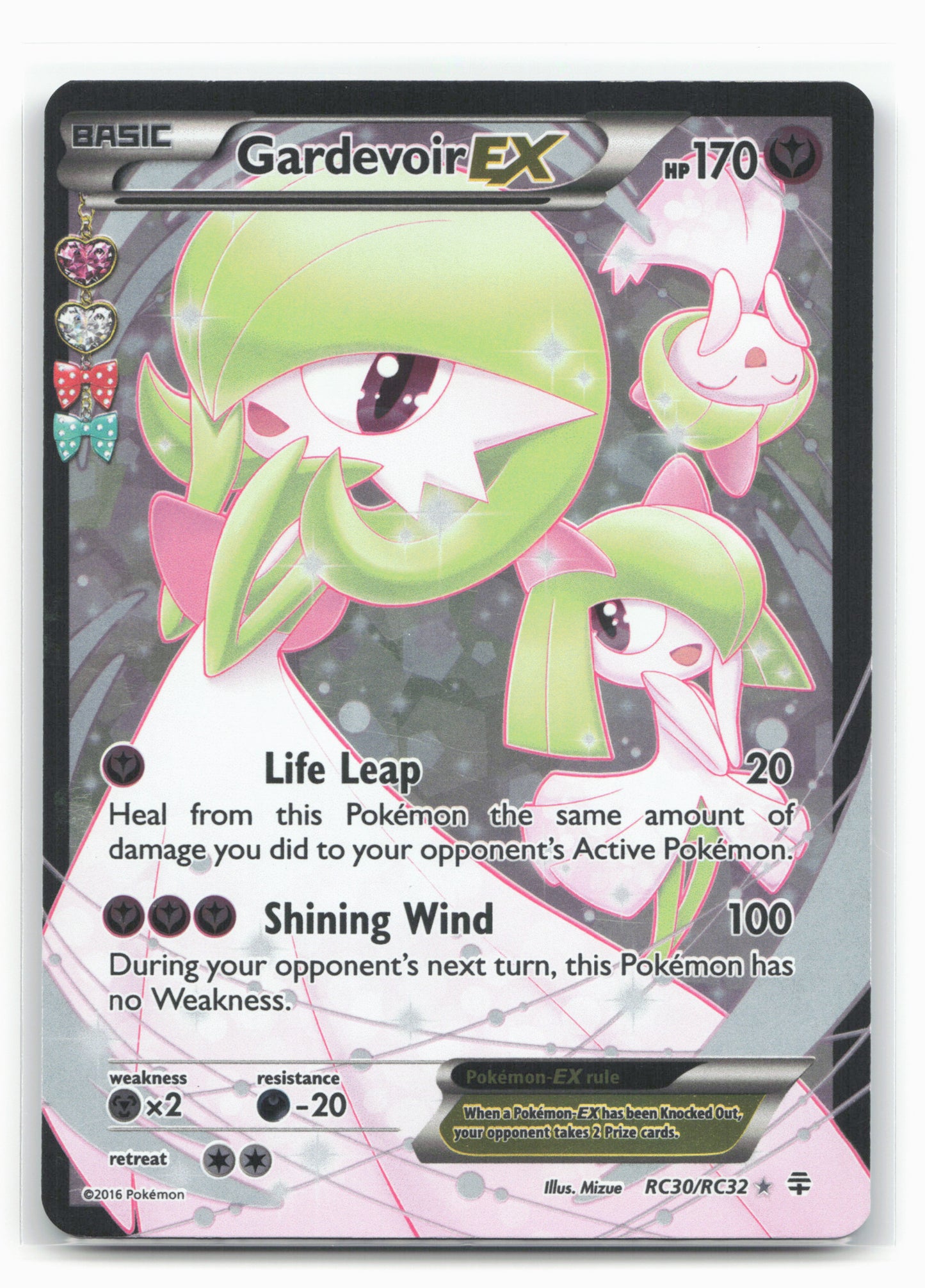 Generations: Radiant Collection #RC30/RC32 Gardevoir EX (Full Art) Holo - 16394