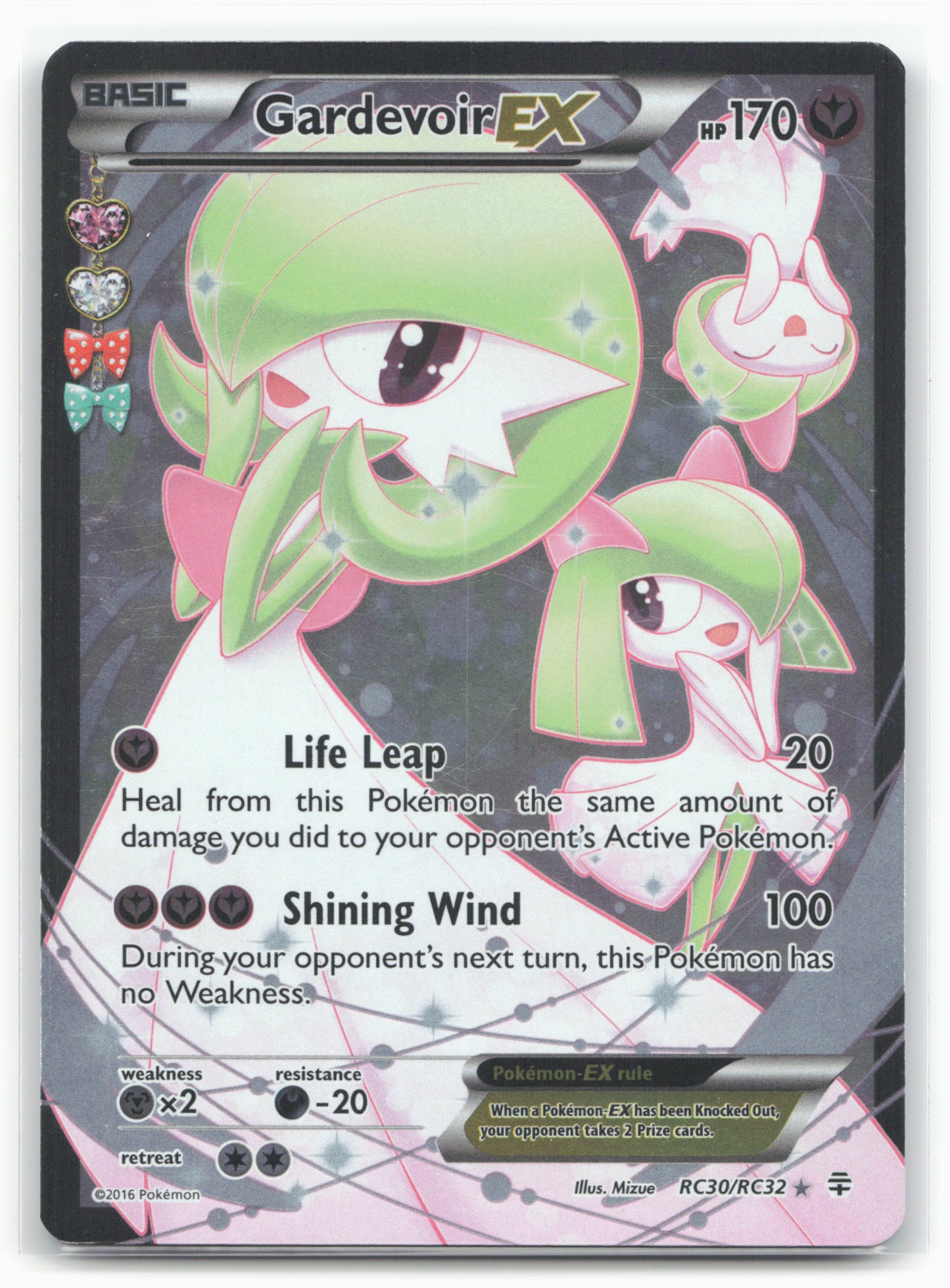 Generations: Radiant Collection #RC30/RC32 Gardevoir EX (Full Art) Holo - 16395