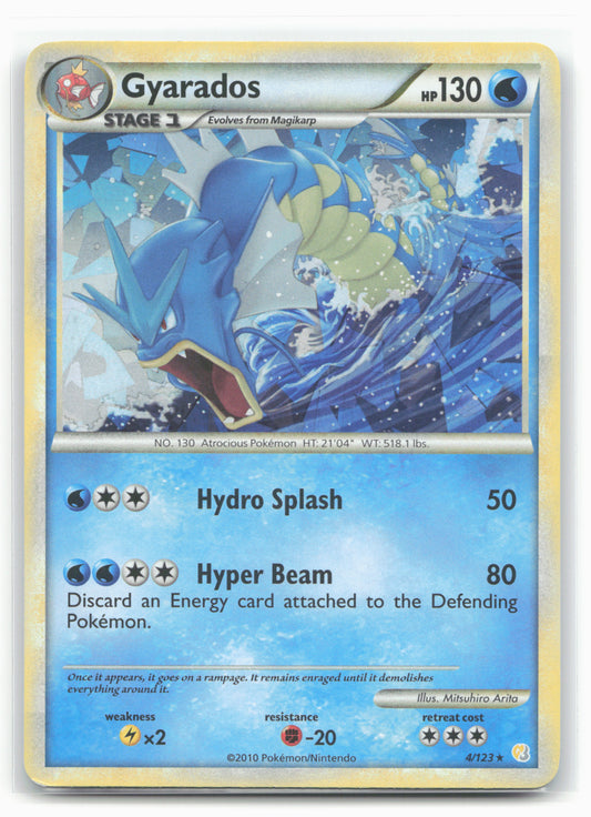 Miscellaneous Cards & Products #004/123 Gyarados Holo - Cracked Ice - 16400