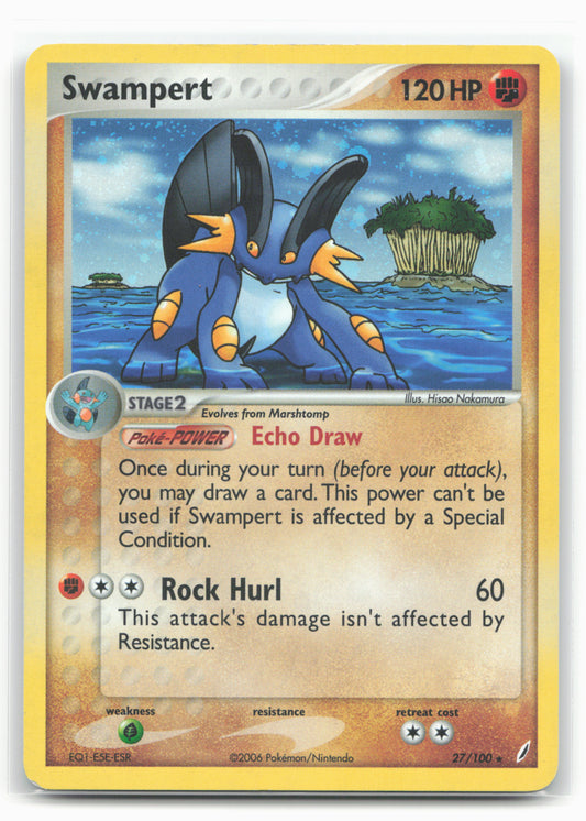 Deck Exclusives #027/100 Swampert Holo - 16406