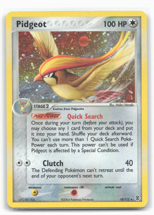 FireRed & LeafGreen #10/112 Pidgeot Holo - 16407