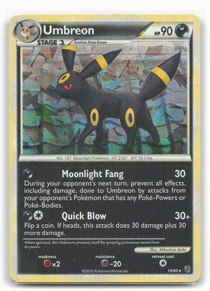 Deck Exclusives #010/090 Umbreon Holo Cracked Ice - 16409