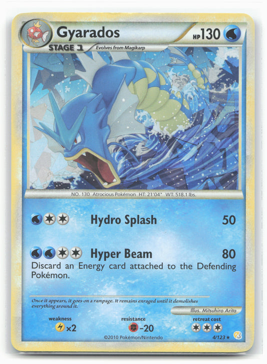 Miscellaneous Cards & Products #004/123 Gyarados Holo Cracked Ice - 16417