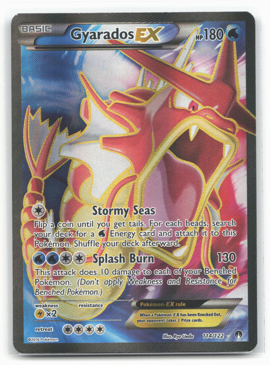 XY - BREAKpoint #114/122 Gyarados EX (Full Art) Holo - 16419