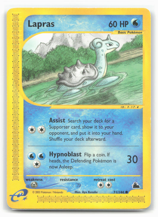 Skyridge #071/144 Lapras Non-Holo - 16428