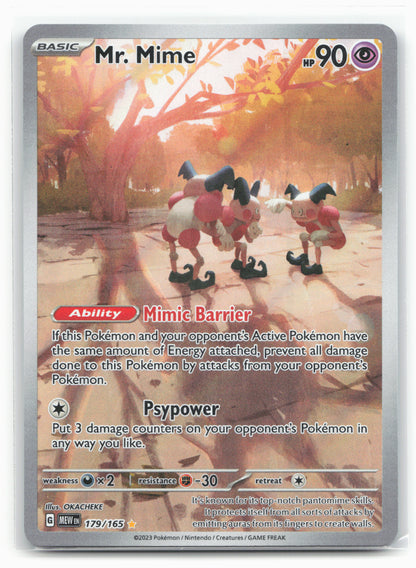 SV: Scarlet & Violet 151 #179/165 Mr. Mime Holo - 16441