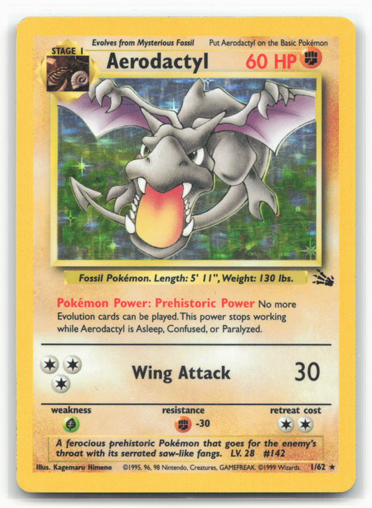 Fossil #01/62 Aerodactyl (1) Holo - 16448