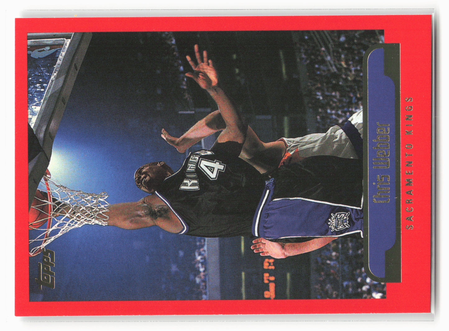 1999-00 Topps #5 Chris Webber