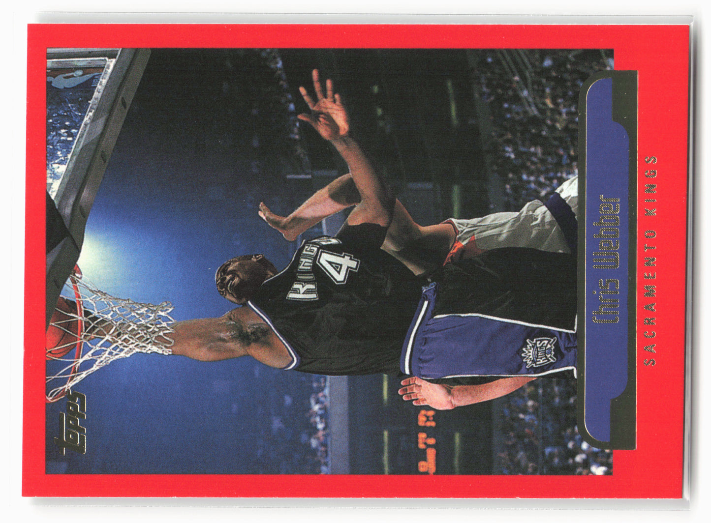 1999-00 Topps #5 Chris Webber NM