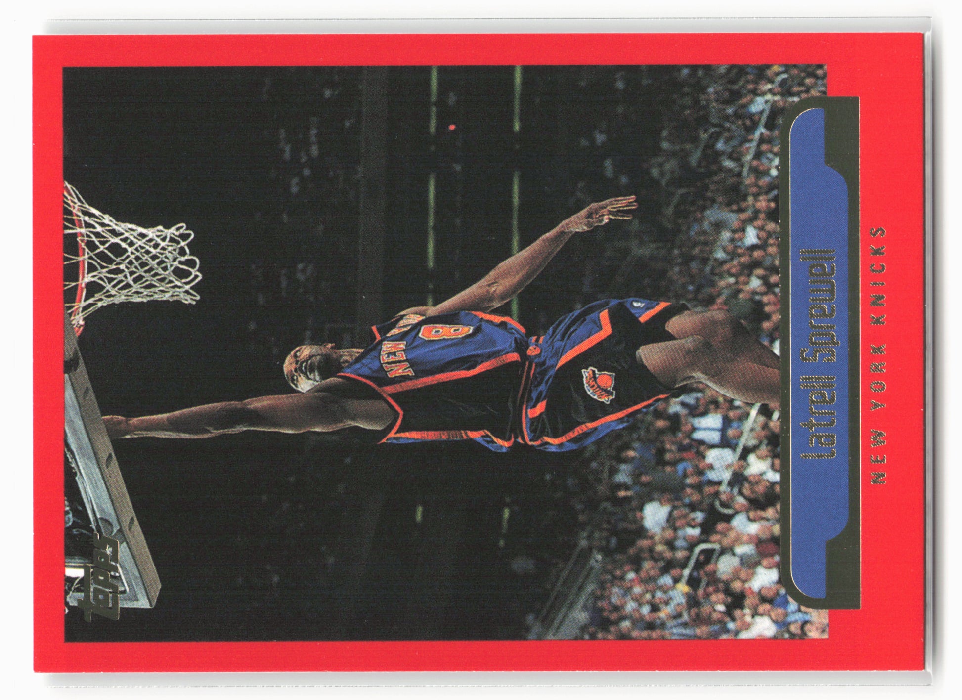 1999-00 Topps #13 Latrell Sprewell NM