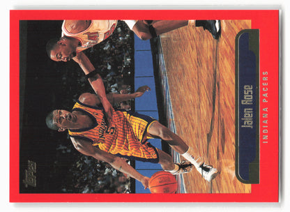 1999-00 Topps #14 Jalen Rose NM 1