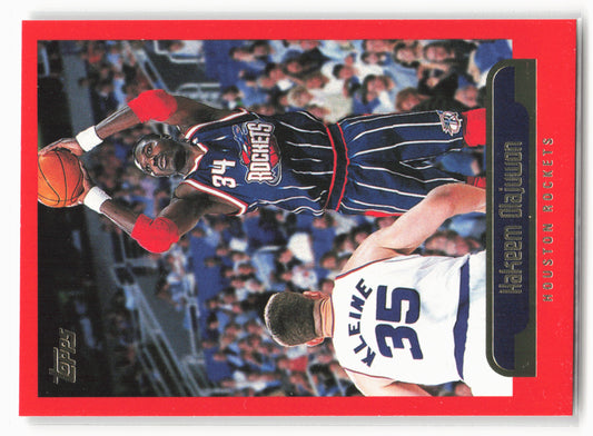 1999-00 Topps #105 Hakeem Olajuwon NM