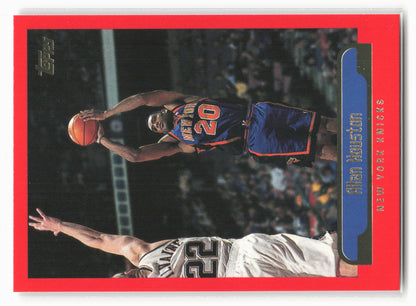 1999-00 Topps #37 Allan Houston NM