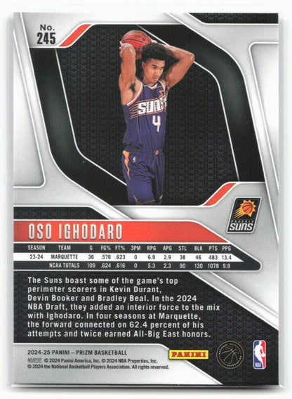 2024-25 Panini Prizm #245 Oso Ighodaro NM
