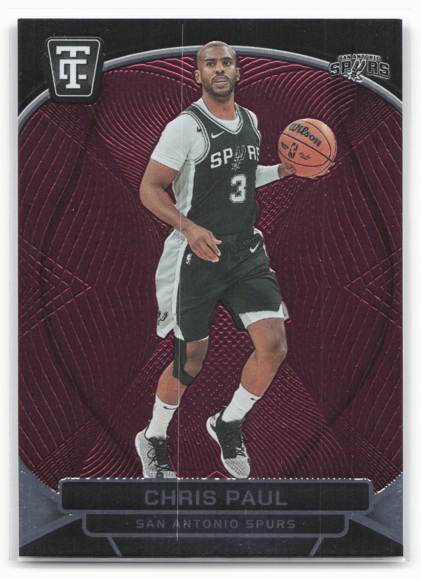 2024-25 Panini Totally Certified #132 Chris Paul Mirror Maroon