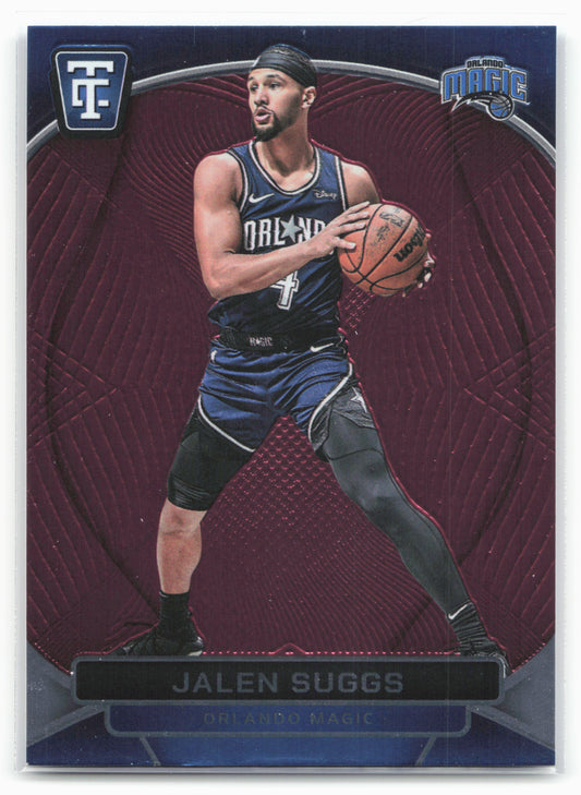 2024-25 Panini Totally Certified #59 Jalen Suggs Mirror Maroon