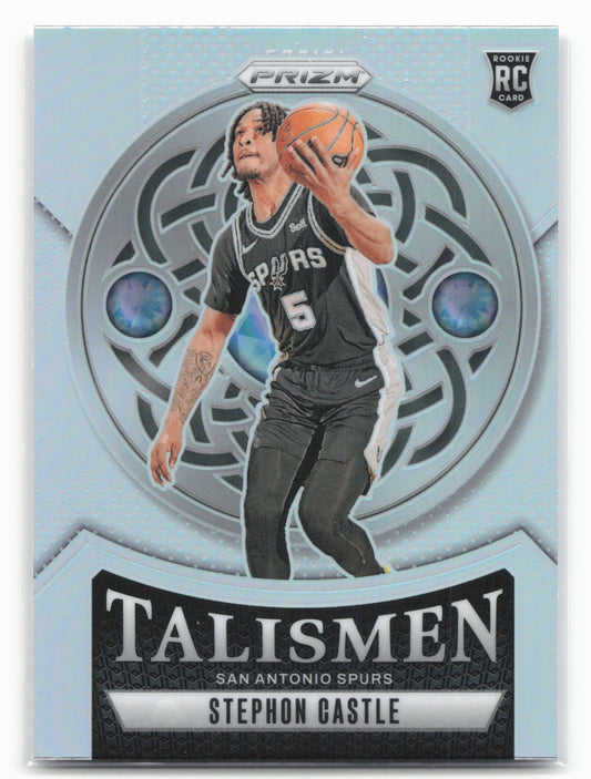 2024-25 Panini Prizm #14 Stephon Castle Talismen Prizms Silver