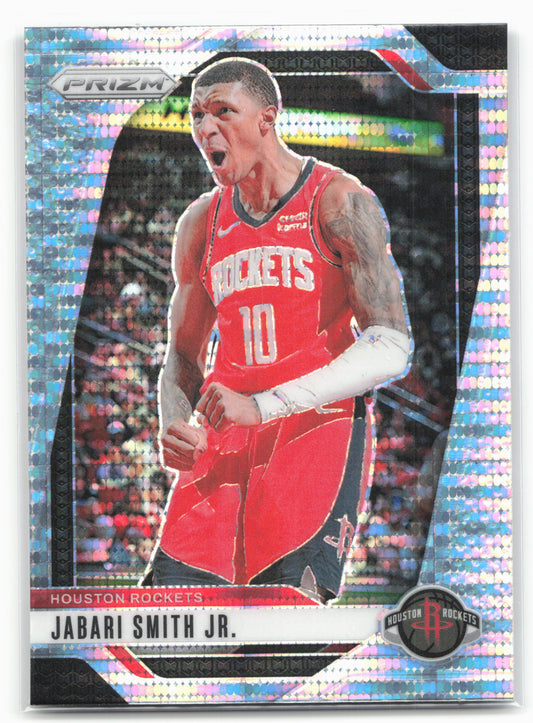 2024-25 Panini Prizm #77 Jabari Smith Jr. Prizms Fast Break
