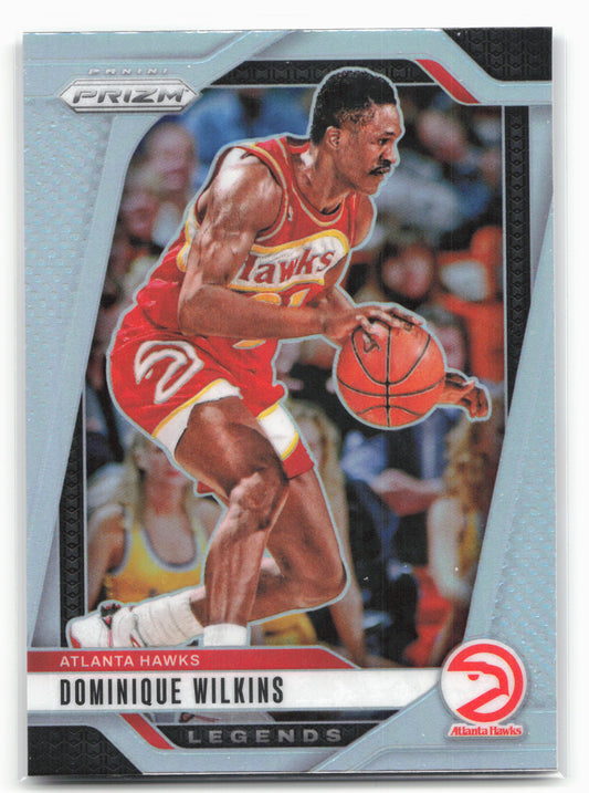 2024-25 Panini Prizm #282 Dominique Wilkins Prizms Silver