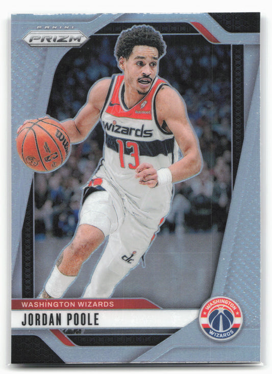 2024-25 Panini Prizm #184 Jordan Poole Prizms Silver
