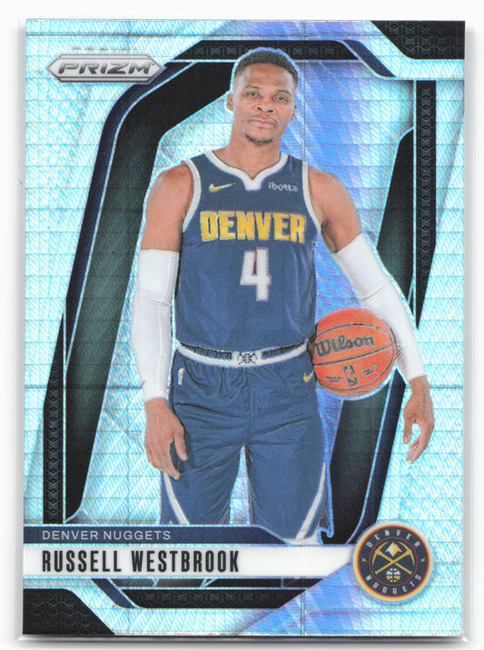 2024-25 Panini Prizm #157 Russell Westbrook Prizms Hyper