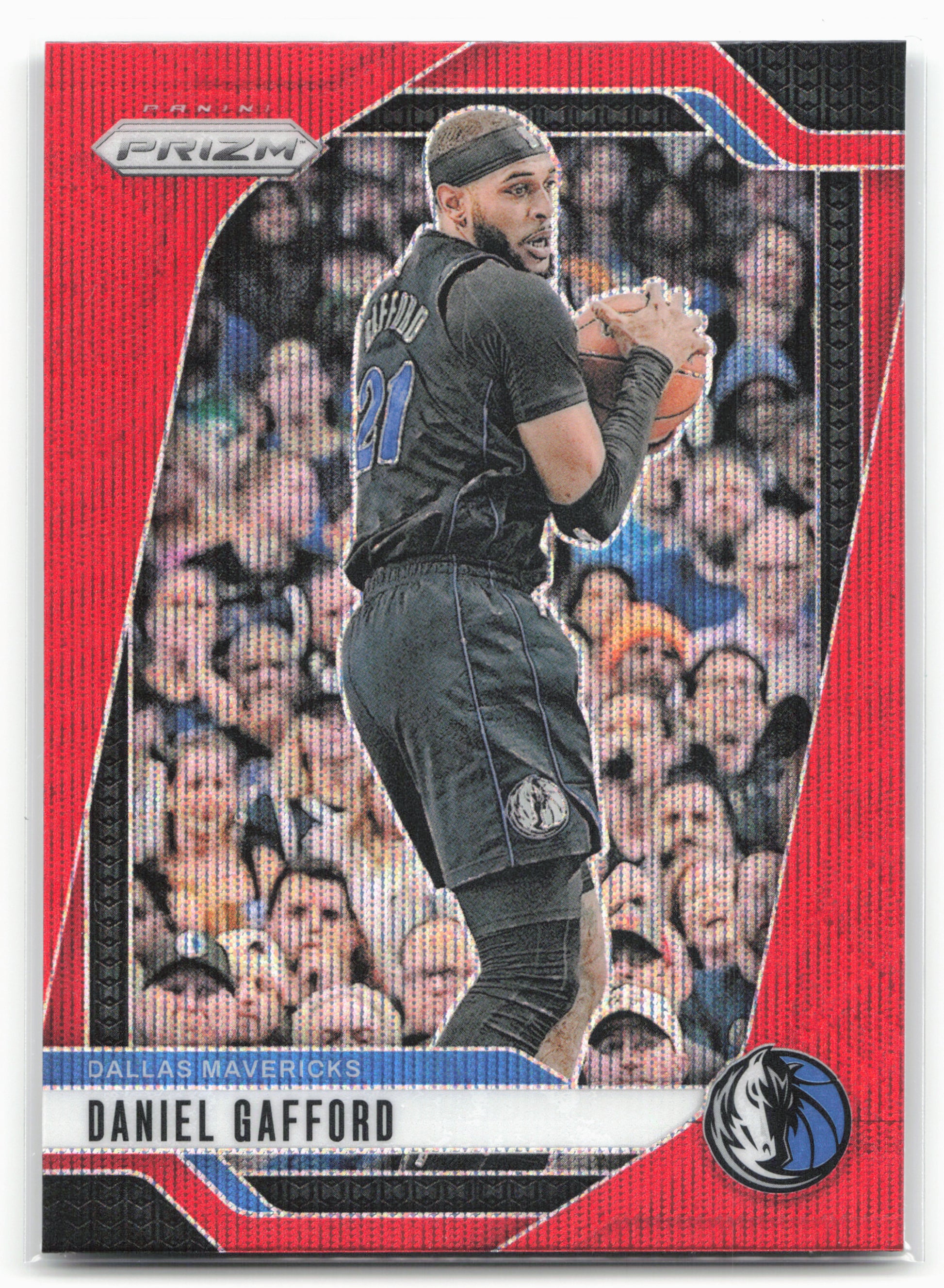 2024-25 Panini Prizm #124 Daniel Gafford Prizms Ruby Wave