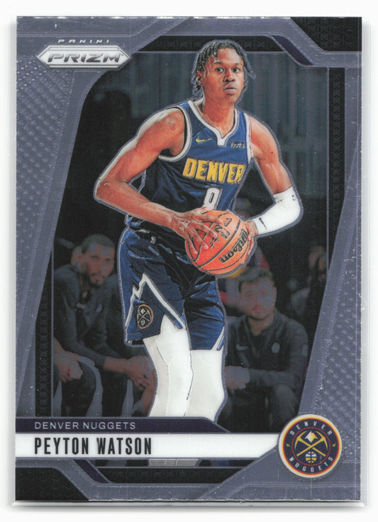 2024-25 Panini Prizm #133 Peyton Watson NM