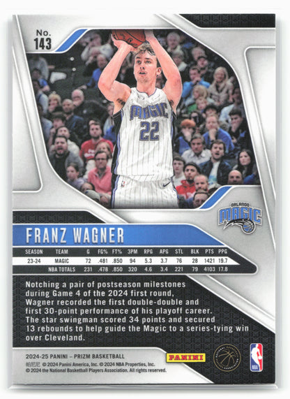2024-25 Panini Prizm #143 Franz Wagner NM