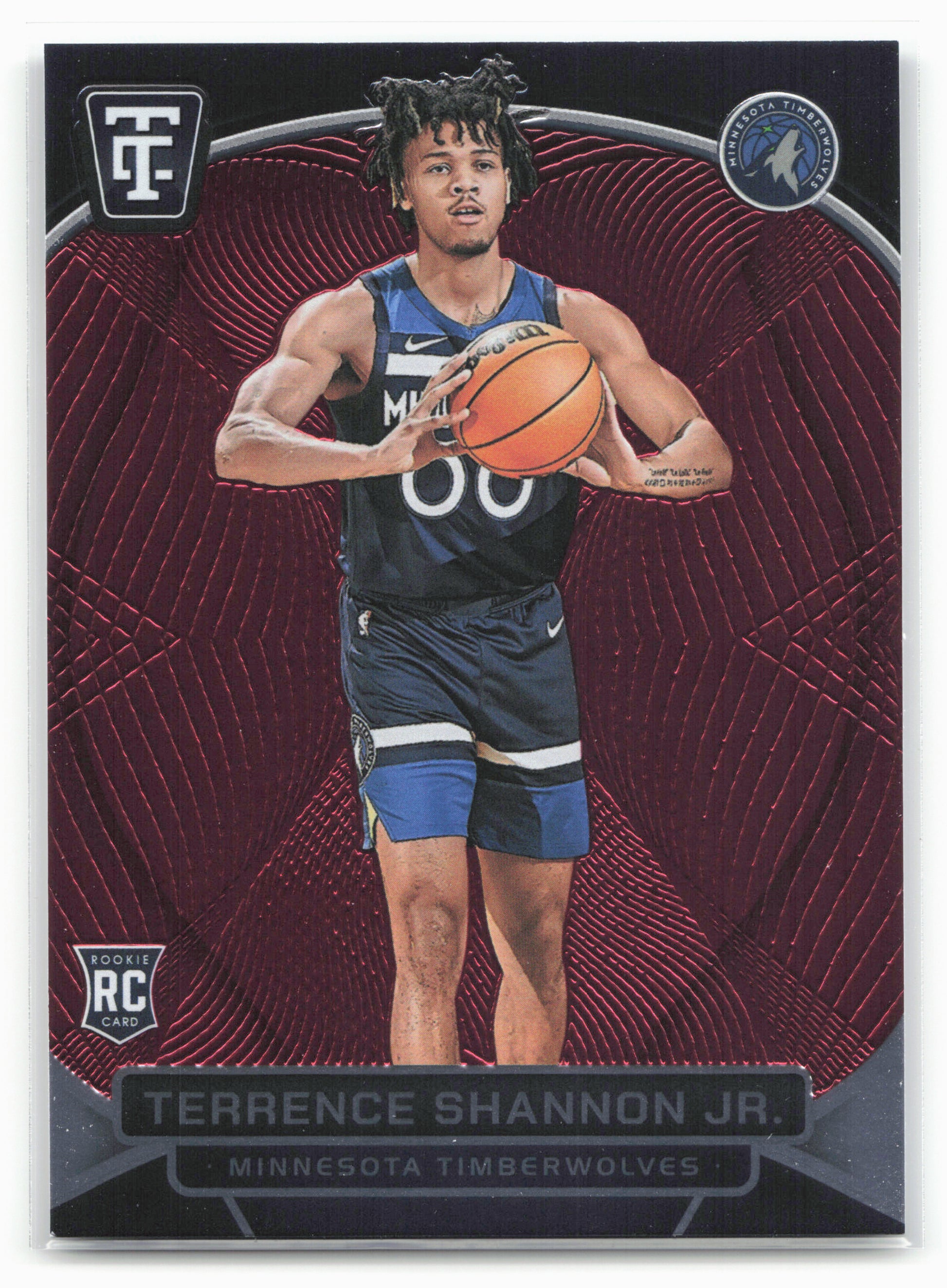 2024-25 Panini Totally Certified #166 Terrence Shannon Jr. Mirror Maroon