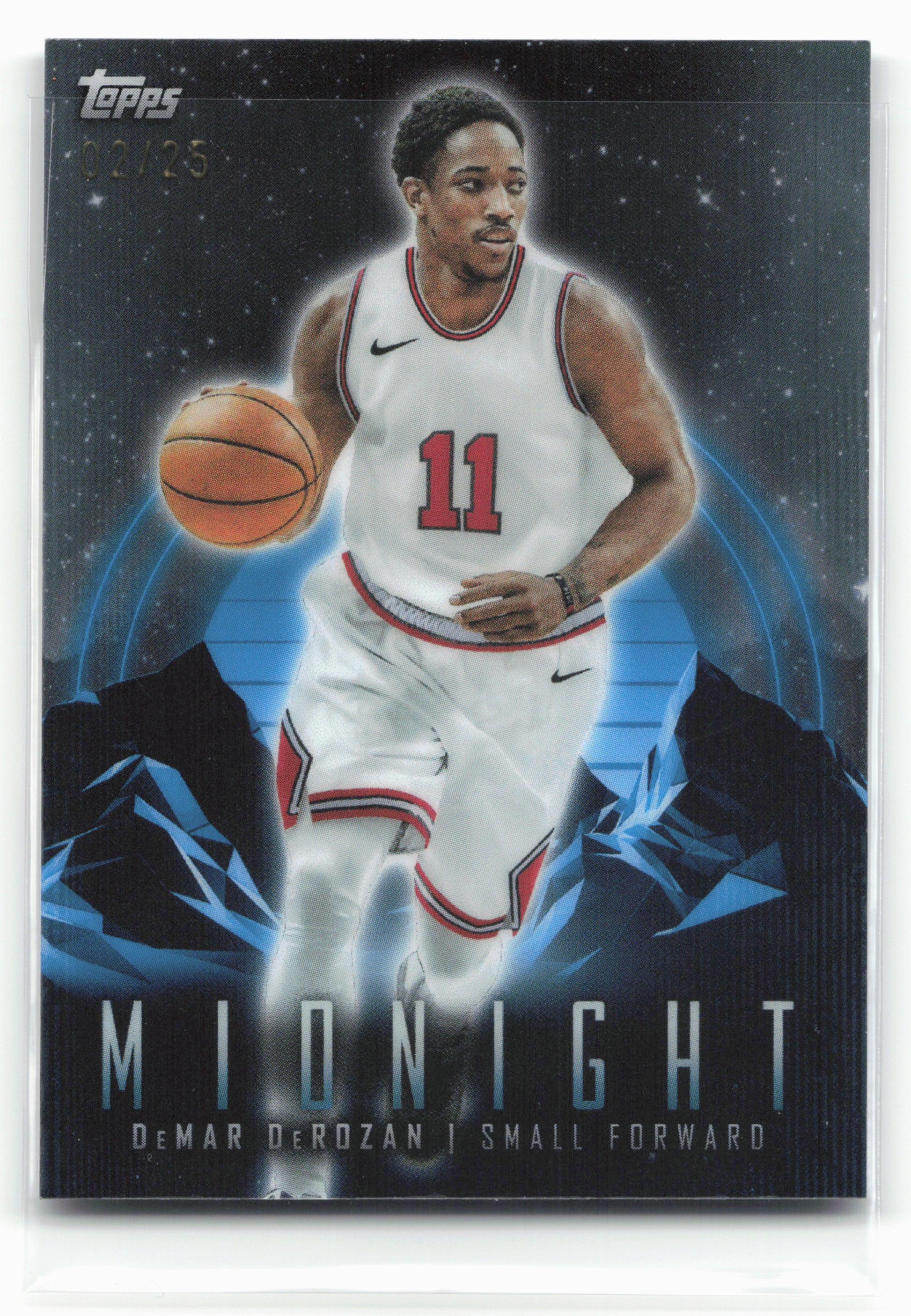2023-24 Topps Midnight #46 DeMar DeRozan Moonrse 02/25