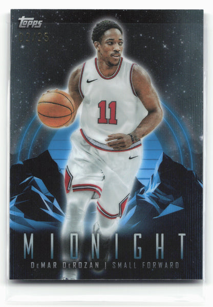 2023-24 Topps Midnight #46 DeMar DeRozan Moonrse 02/25