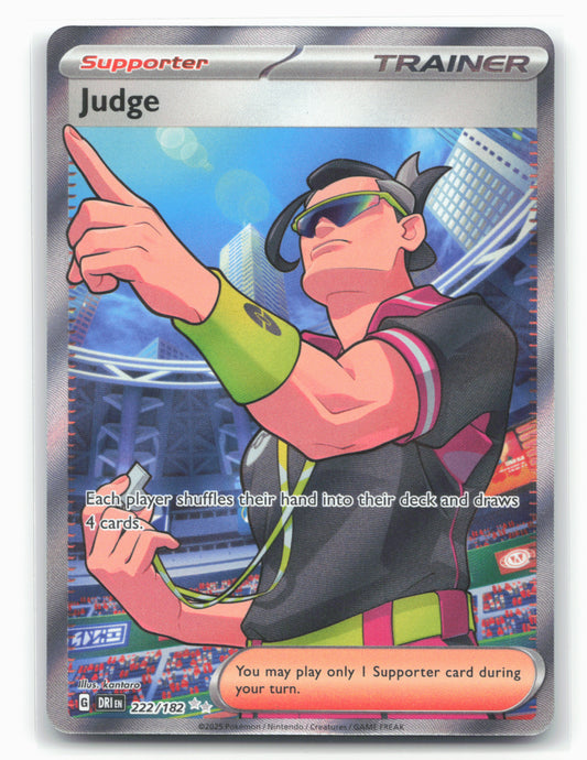 Judge - 222/182 - SV10: Destined Rivals Holo - 16817