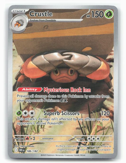 Crustle - 186/182 - SV10: Destined Rivals Holo - 16823
