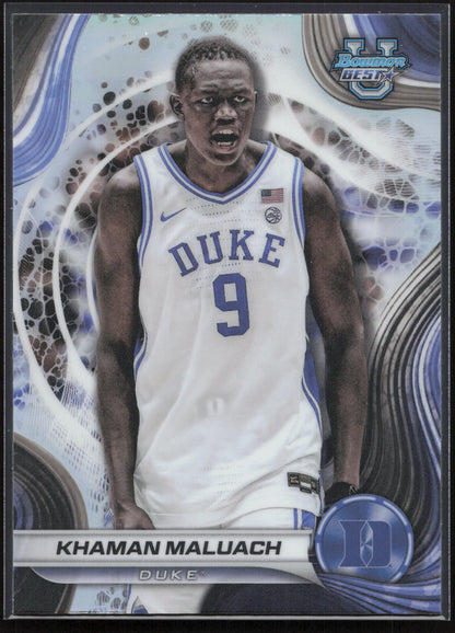 2024-25 Bowman's Best University #46 Khaman Maluach Refractors