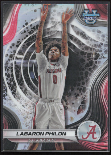 
2024-25 Bowman's Best University #49 Labaron Philon Refractors